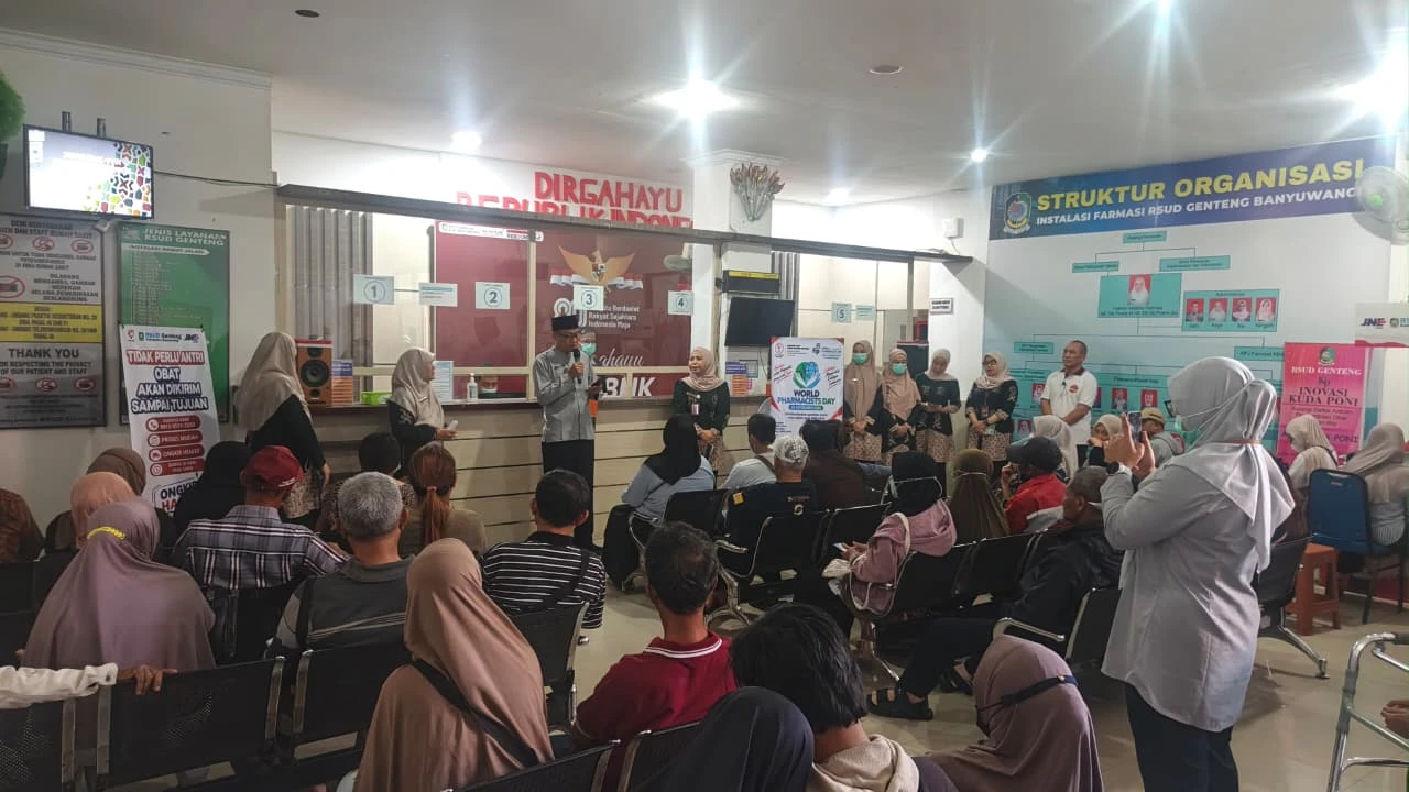 RSUD Genteng Peringati Hari Farmasi Sedunia 2026: Edukasi Penyimpanan Obat yang Aman di Rumah