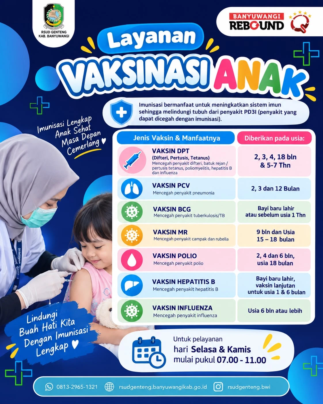 Layanan Vaksinasi Anak